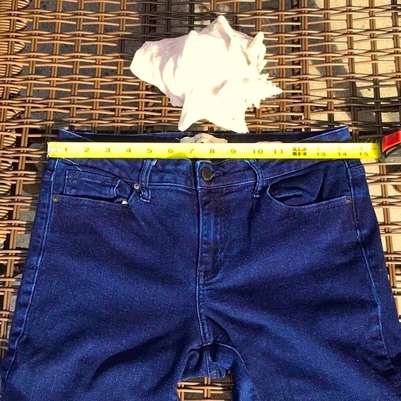 Calvin Klein Dark Blue 5 Pocket Classic Denim Skinny Jean Size 10 - Picture 8 of 9